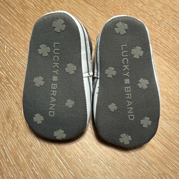 Lucky Brand Gray Baby Walker Shoes - Picture 3 of 4
